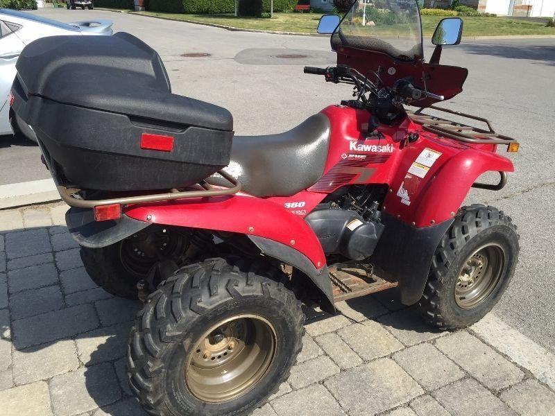 VTT Kawasaki KVF 360 4X4 Automatique