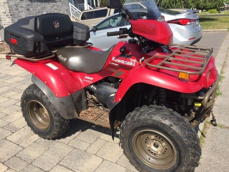 VTT Kawasaki KVF 360 4X4 Automatique