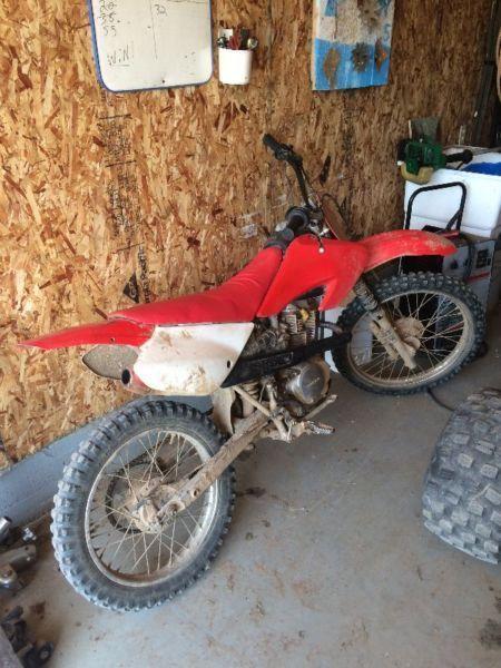 2003xr100r(crf) $800 firm