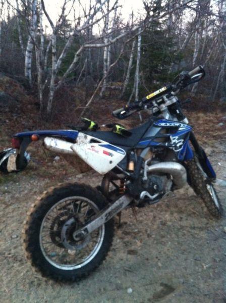 2005 gas gas ec 300 with blue papers