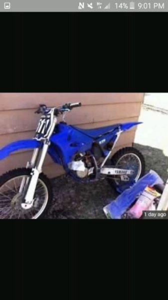 I'm looking for blown up dirt bike