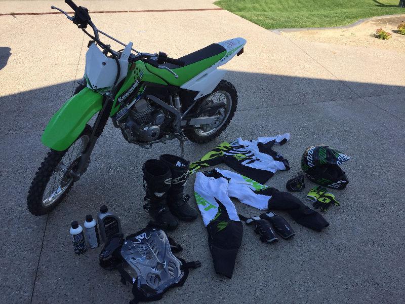 Kawasaki KLX 140 Excellent shape, Accessories included
