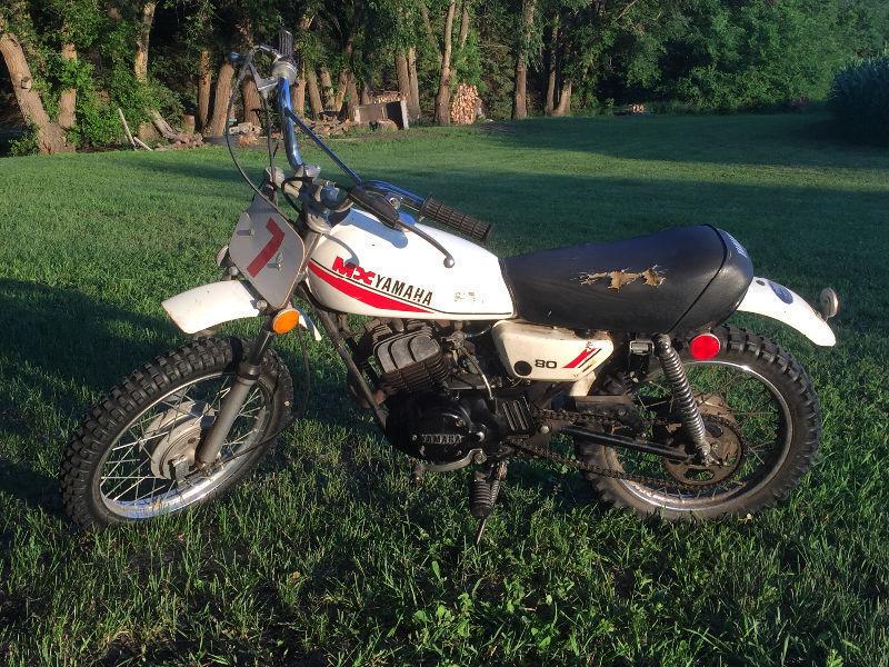 Mx80 dirt bike