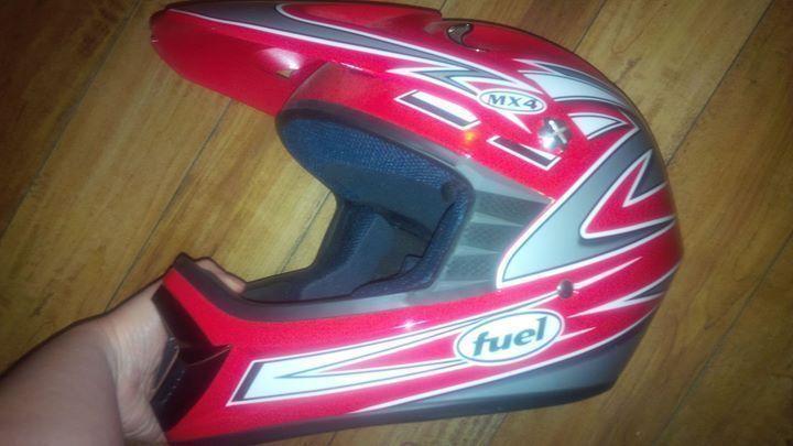 Fuel MX4 Red size large off road helmet