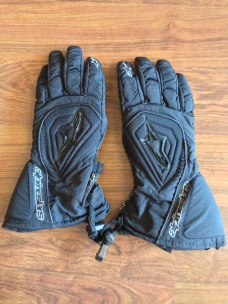 Womens small Alpine Star waterproof gloves