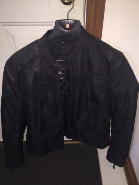 UNISEX MOTORCYCLE JACKET 2XL