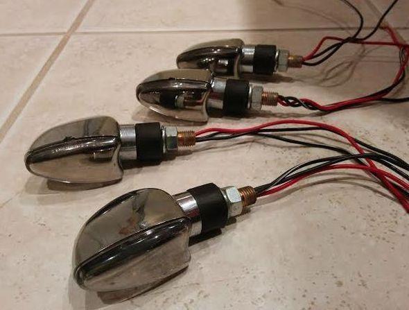 Motorcycle signal lights