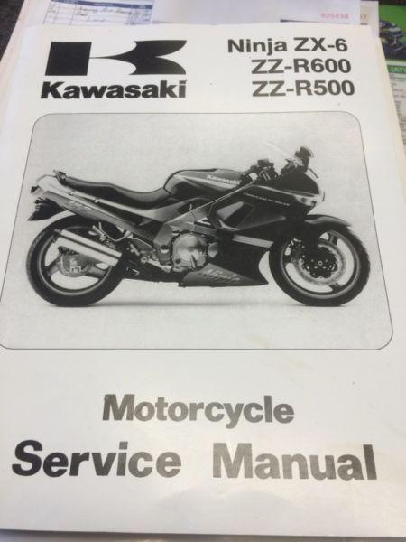 Zzr 500 and zzr 600 manual