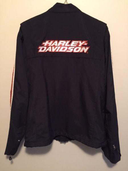 Harley Davidson fabric jacket size Large!!