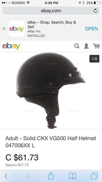 Motorcycle helmet