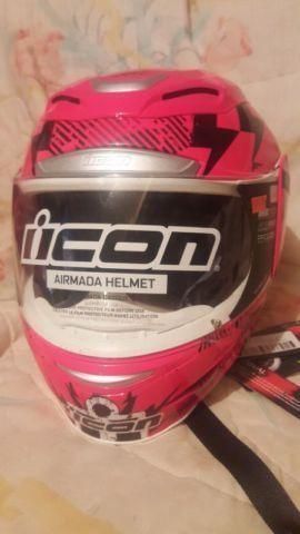 Hot Pink Icon Airmada Helmet *Price Reduced*