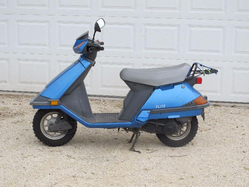 1989 Honda Elite scooter