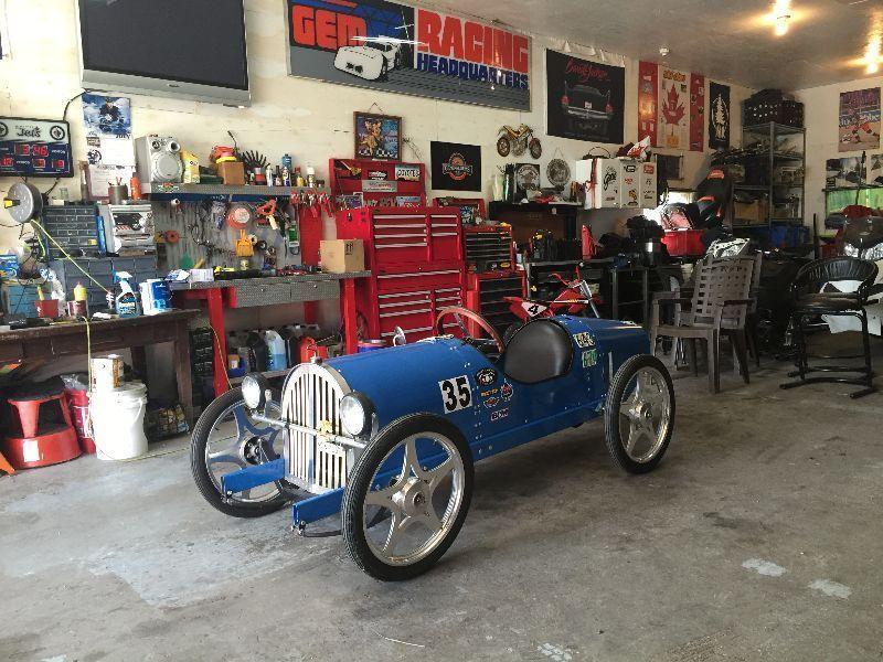 Custom Bugatti go cart
