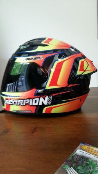 Brand new XL Scorpion EXO-R2000 Tagger Ensenada Race helmet