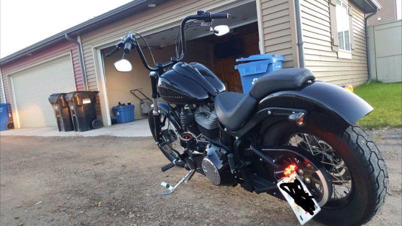 MUST SEE REDUCED Custom Harley Blackline FXS Softail