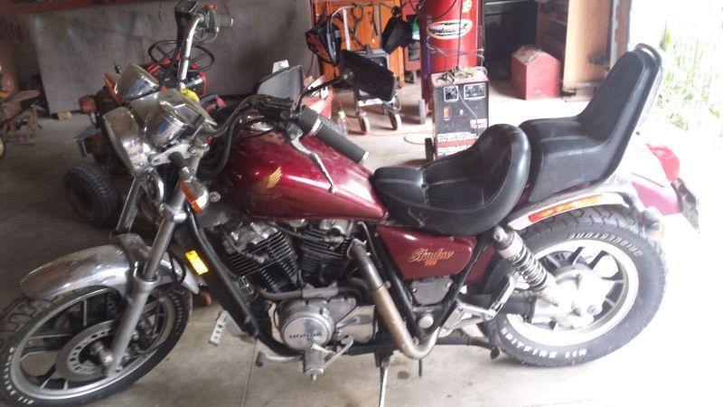 2 Honda Shadow 750cc