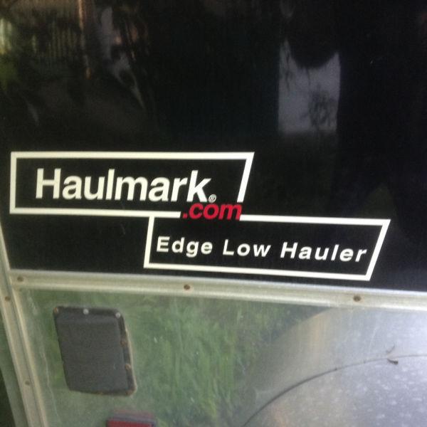 2007 Haulmark Low Edge Hauler, M/C Trailer , takes 2 HDs