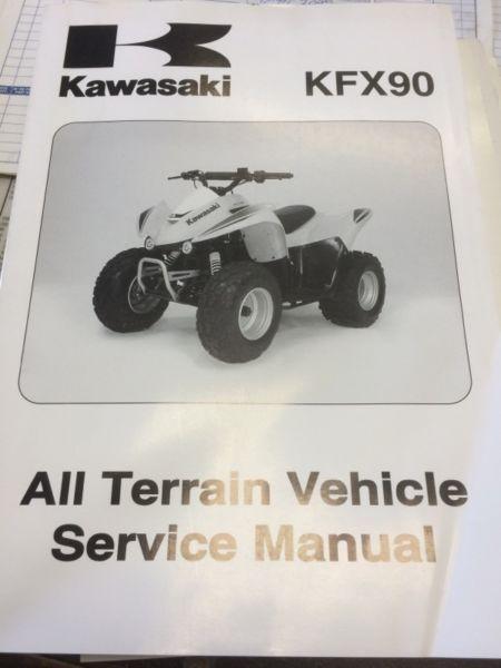 Kawasaki kfx 90 service manual