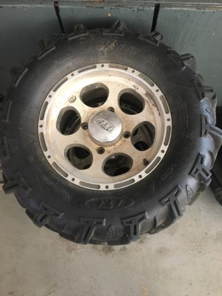 ITP Tubeless Mudder Quad ATV Tires and Wheels