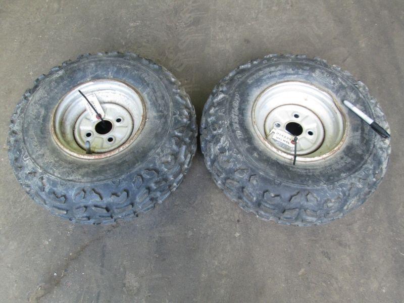 YAMAHA 1997 BREEZE TIRES / WHEELS (SET ) FRONT