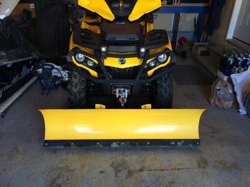 Moose Utility Division ATV Snow Plow