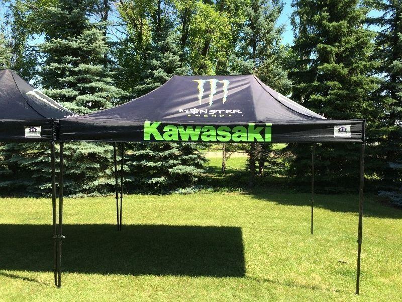 Kawasaki Monster Energy Tent