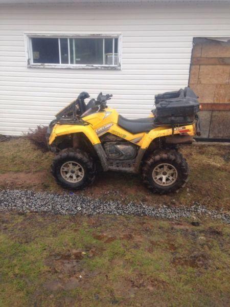 07 can am outlander 800xt parts or repair