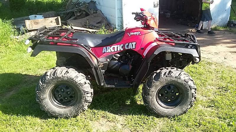 2004 650 v twin cat trade for 4x4 truck