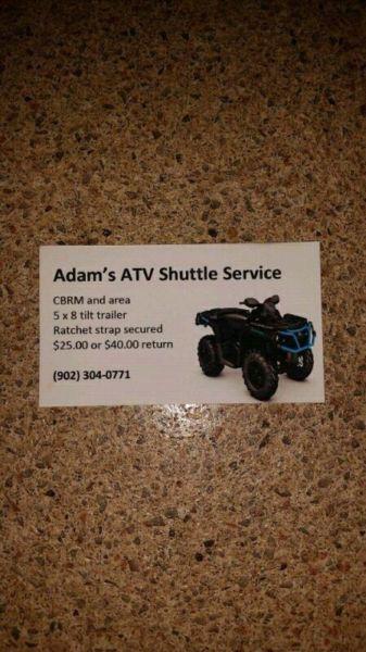 ATV Shuttle service