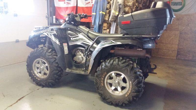 2015 brute force 750 efi