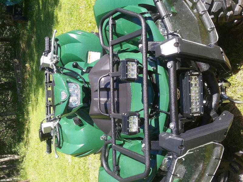 2016 yamaha grizzly eps with accessories