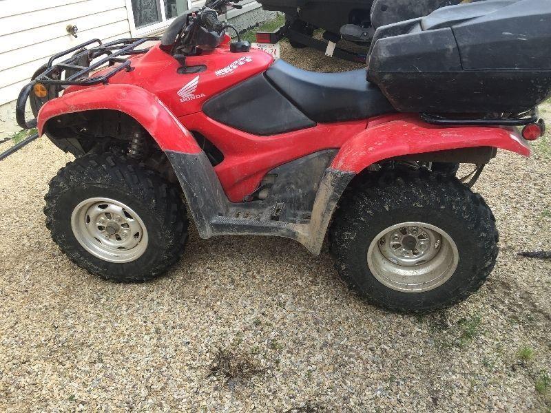 2012 HONDA FORMAN 420 FOR 5500 OBO 300KM (23 HRS)