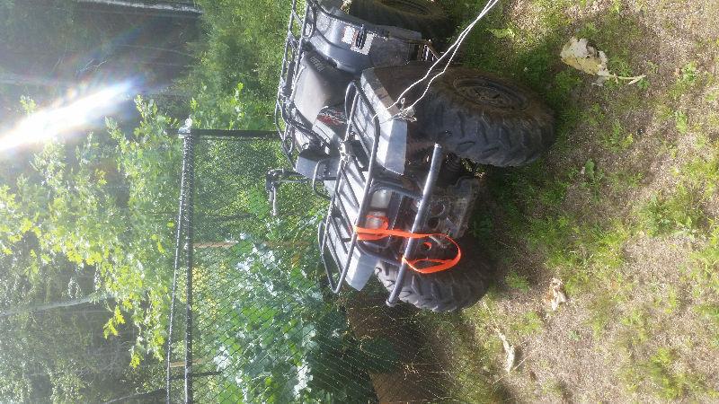 Big bear 350 with ,winch ,seat and tires rims