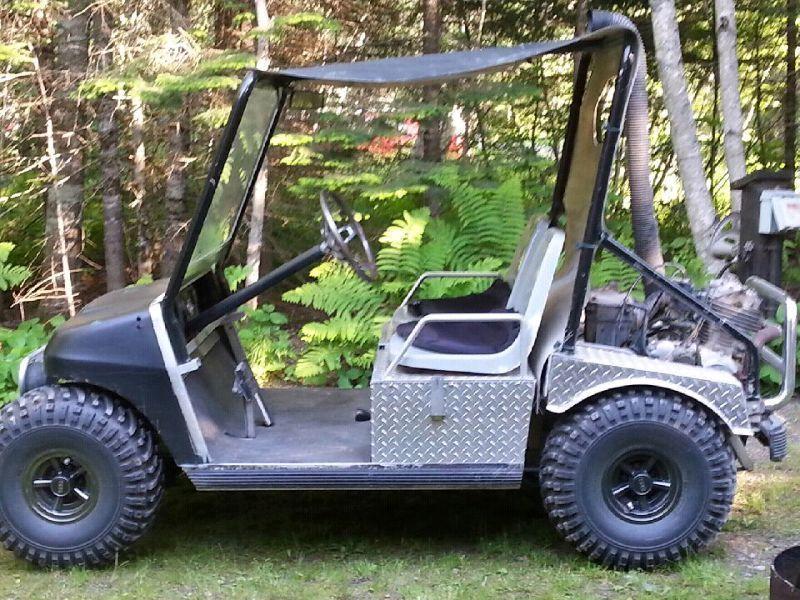 Highly modified golf cart for sale or trade