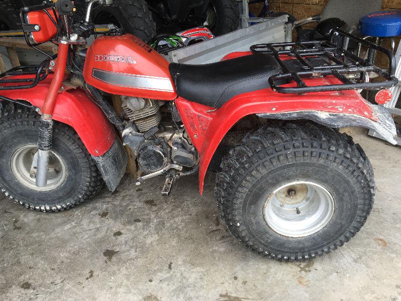 1982 Honda big red 200E selling for $1100 obo