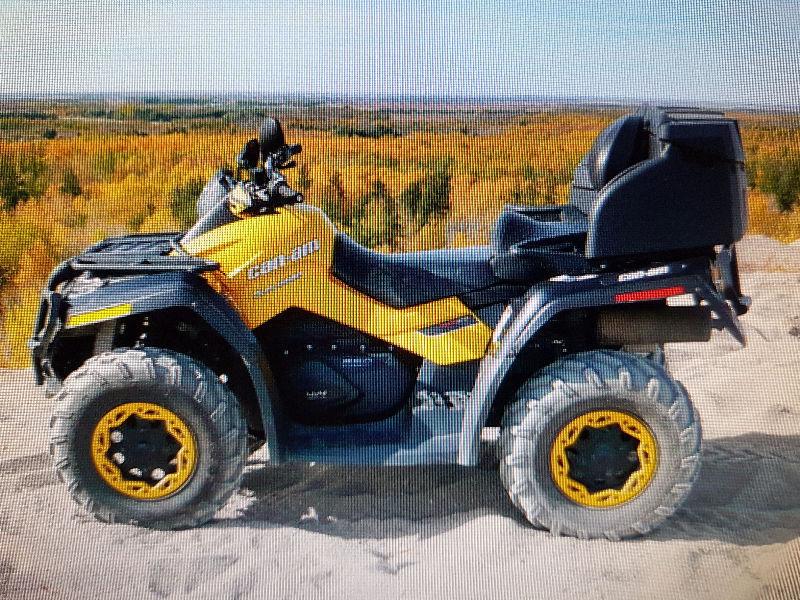 2012 Outlander Max and Skidoo GSX 800