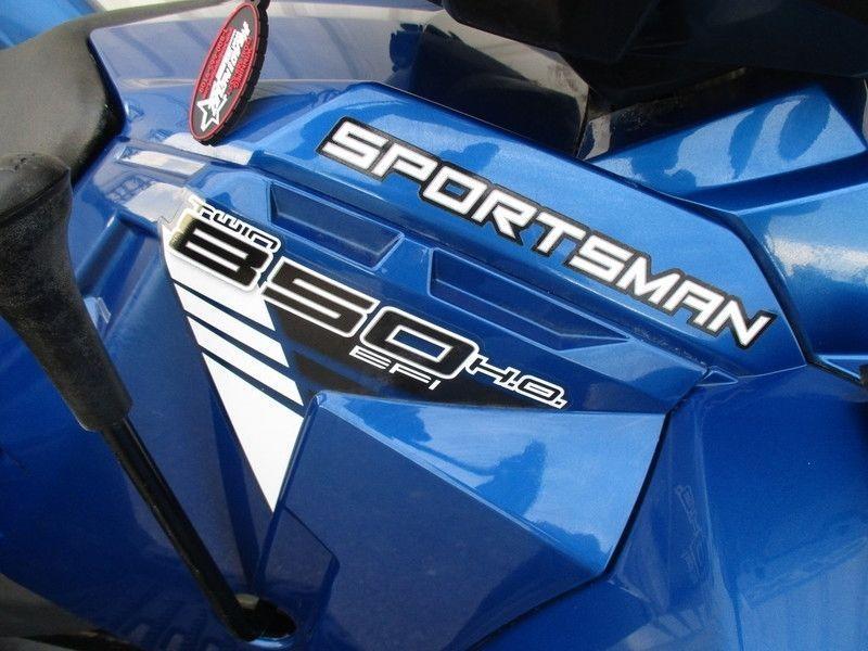 2014 Polaris Sportsman XP 850 H.O. EPS Blue Fire LE