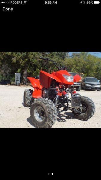 Just Like New!!! 2wd Quad -250cc-m/t-amazing condition,4-Stroke