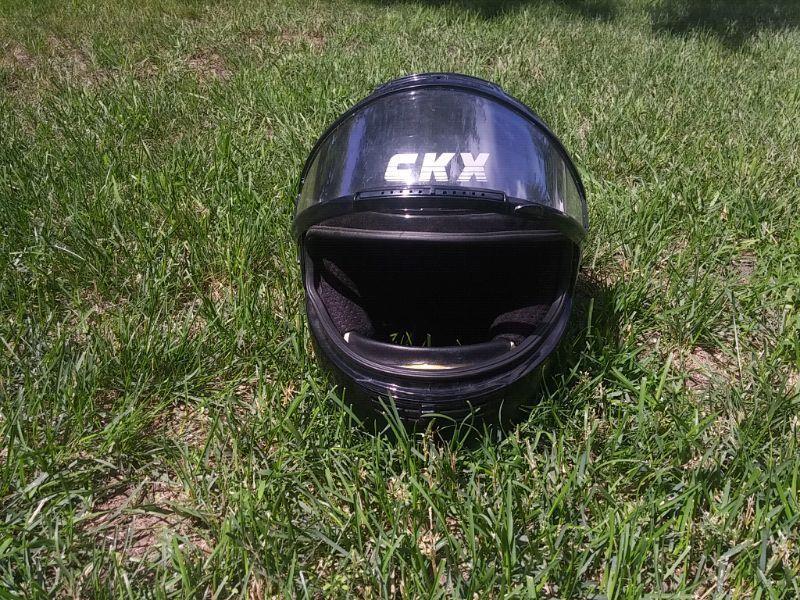 Full Face Motorcycle / Skidoo Helmet Size Large