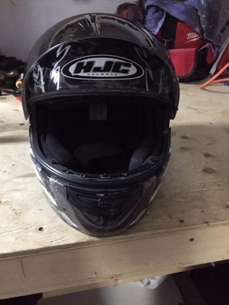 HJC motorcycle helmet (large)