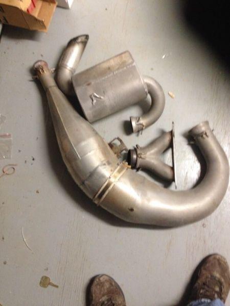 Polaris SLP ceramic exhaust & muffler