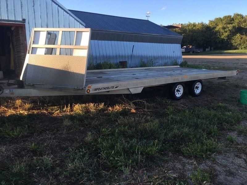 Four place snowmobile trailer for sale