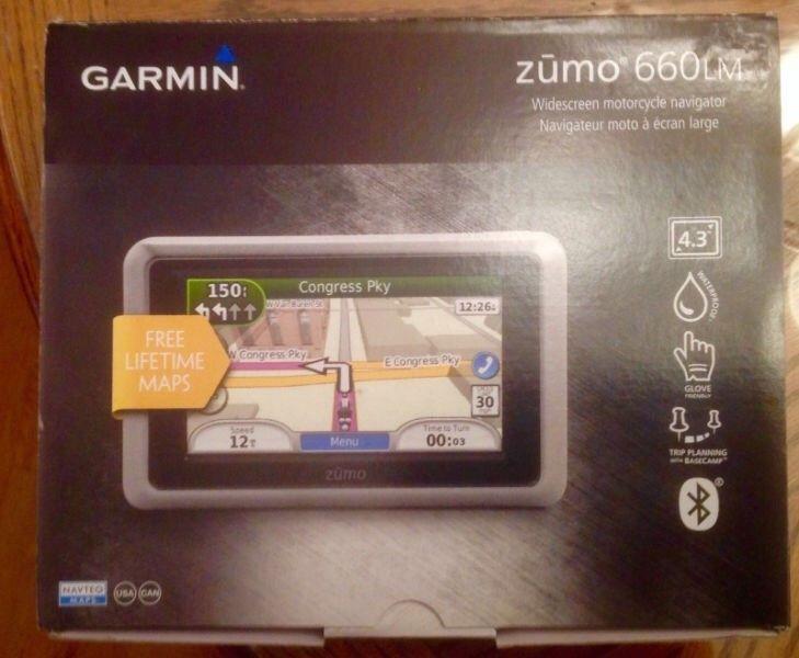GPS Garmin Zumo 660LM pour moto