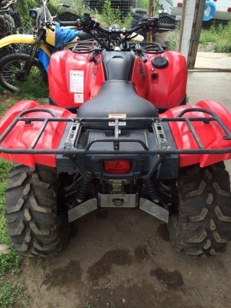2007 Yamaha grizzly 700 trade for dirtbike
