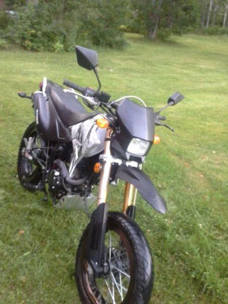 2009 konker 200cc dual sport motorcycle