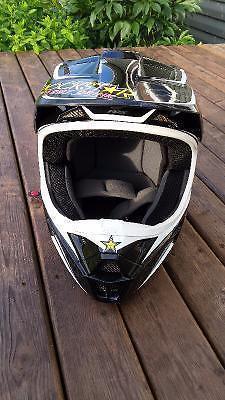 Fox Rockstar Helmet - Motocross/ Dirt Bike