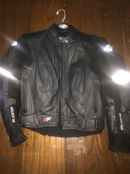 Size small Joe Rocket Motorcycle Leather Jacket