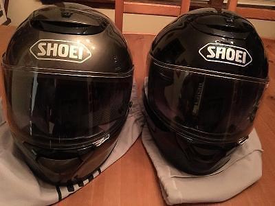 2 Shoei Qwest Helmets