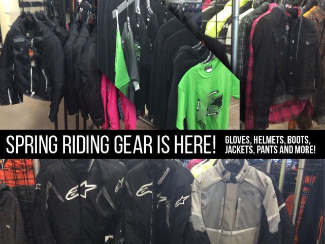 RIDING GEARAVAILABLE @ FREEDOM CYCLE