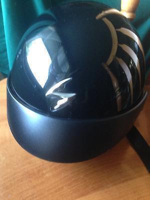 Scorpion Half helmet with flip down visor